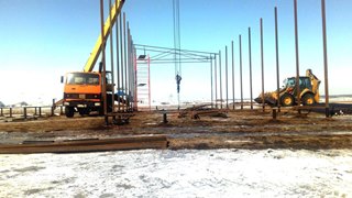Аренда экскаватора погрузчика с ямобуром в Лянтор цена от 1582 руб